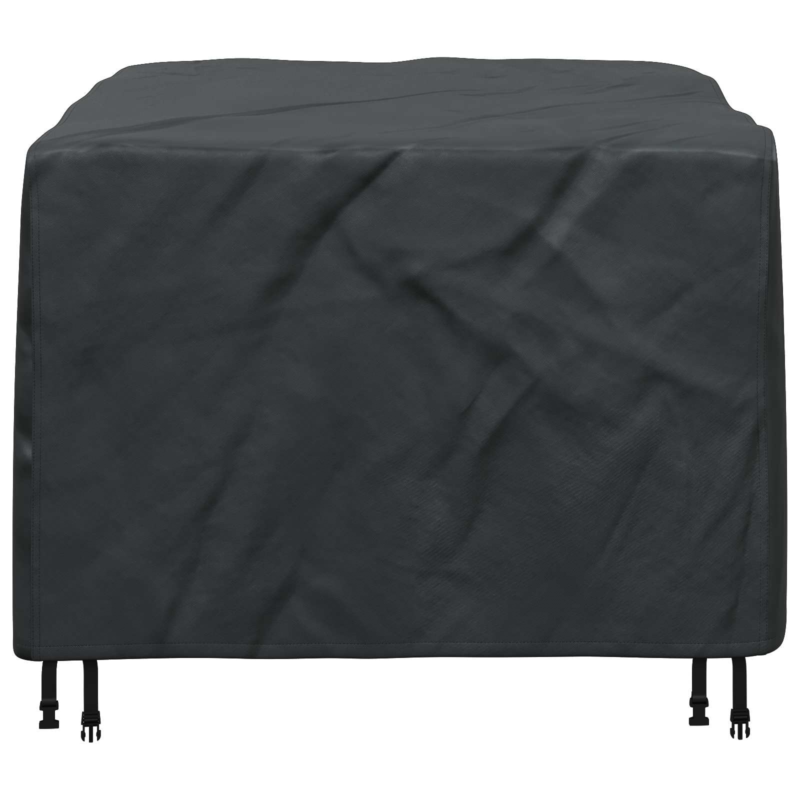 Meubelhoes Effen Zwart 113 x 113 x 73 cm 420D – afbeelding 6