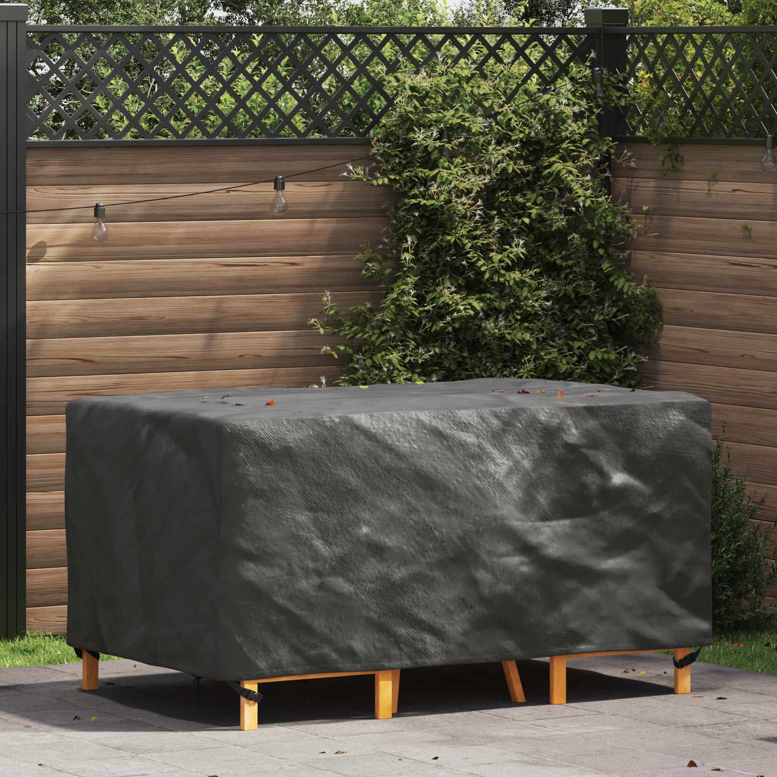 Meubelhoes Effen Zwart 160 x 100 x 70 cm 420D