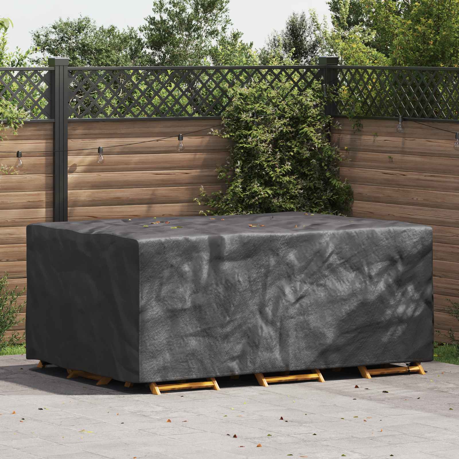 Meubelhoes Effen Zwart 220 x 150 x 85 cm 210D