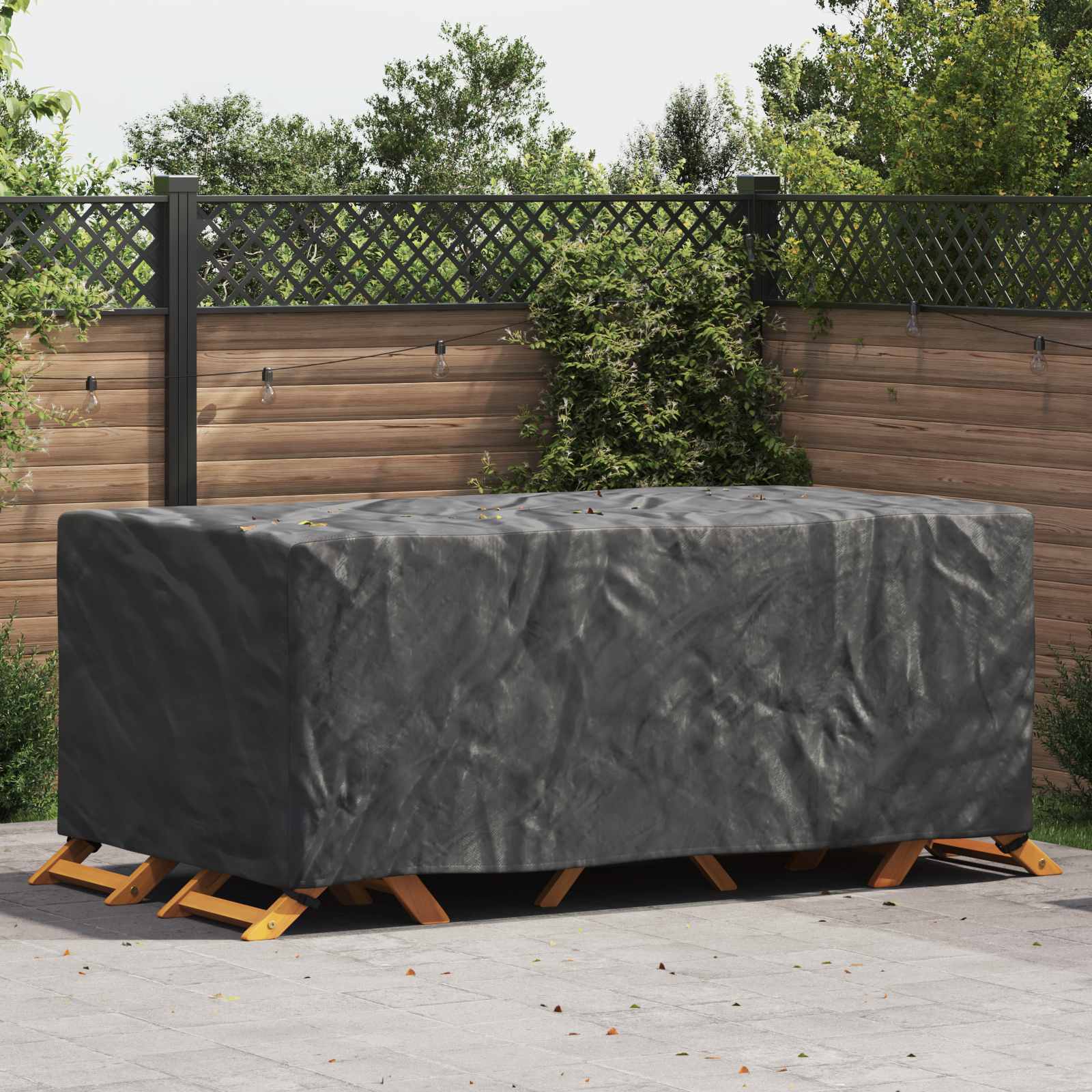 Meubelhoes Effen Zwart 240 x 140 x 90 cm 600D