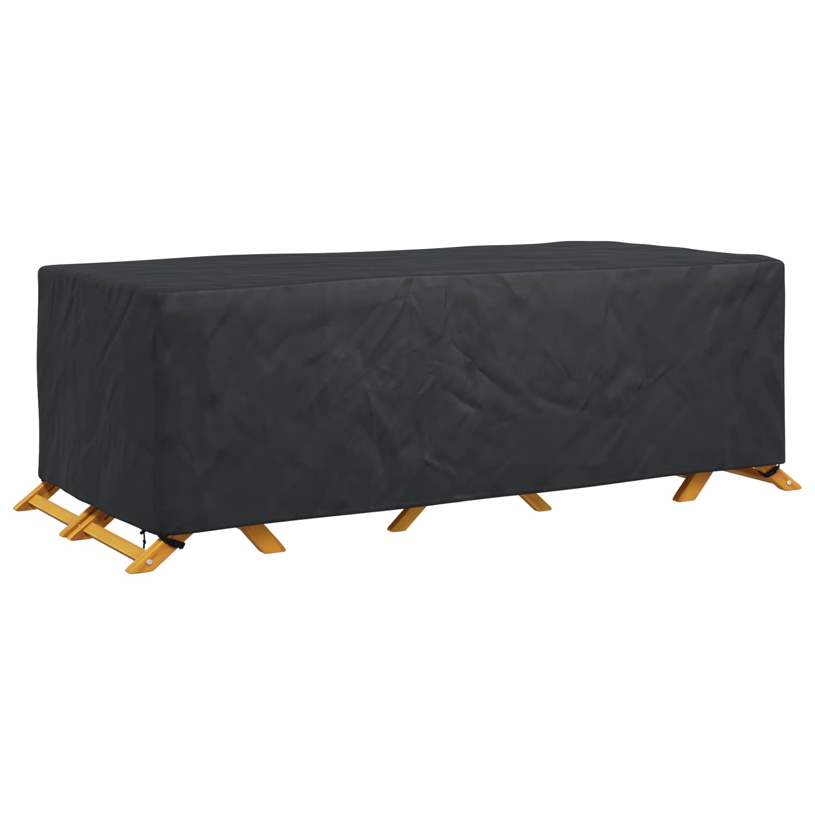 Meubelhoes Effen Zwart 300 x 140 x 90 cm 420D – afbeelding 3