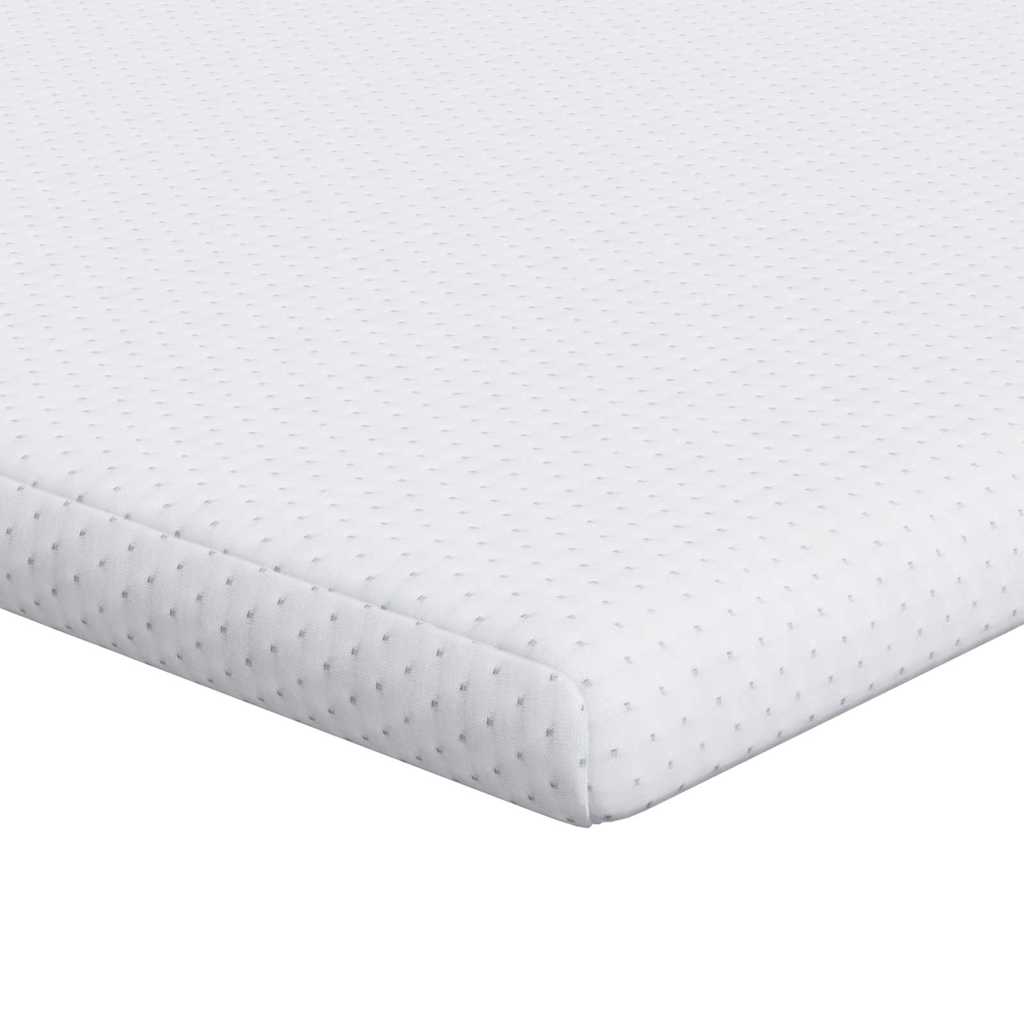 matrastopper Wit 160 x 200 cm Jacquard Stof – afbeelding 2