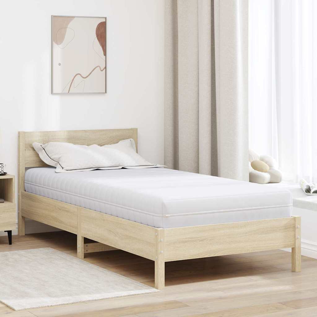 Matras Wit 90 x 200 cm Pocketvering – afbeelding 1