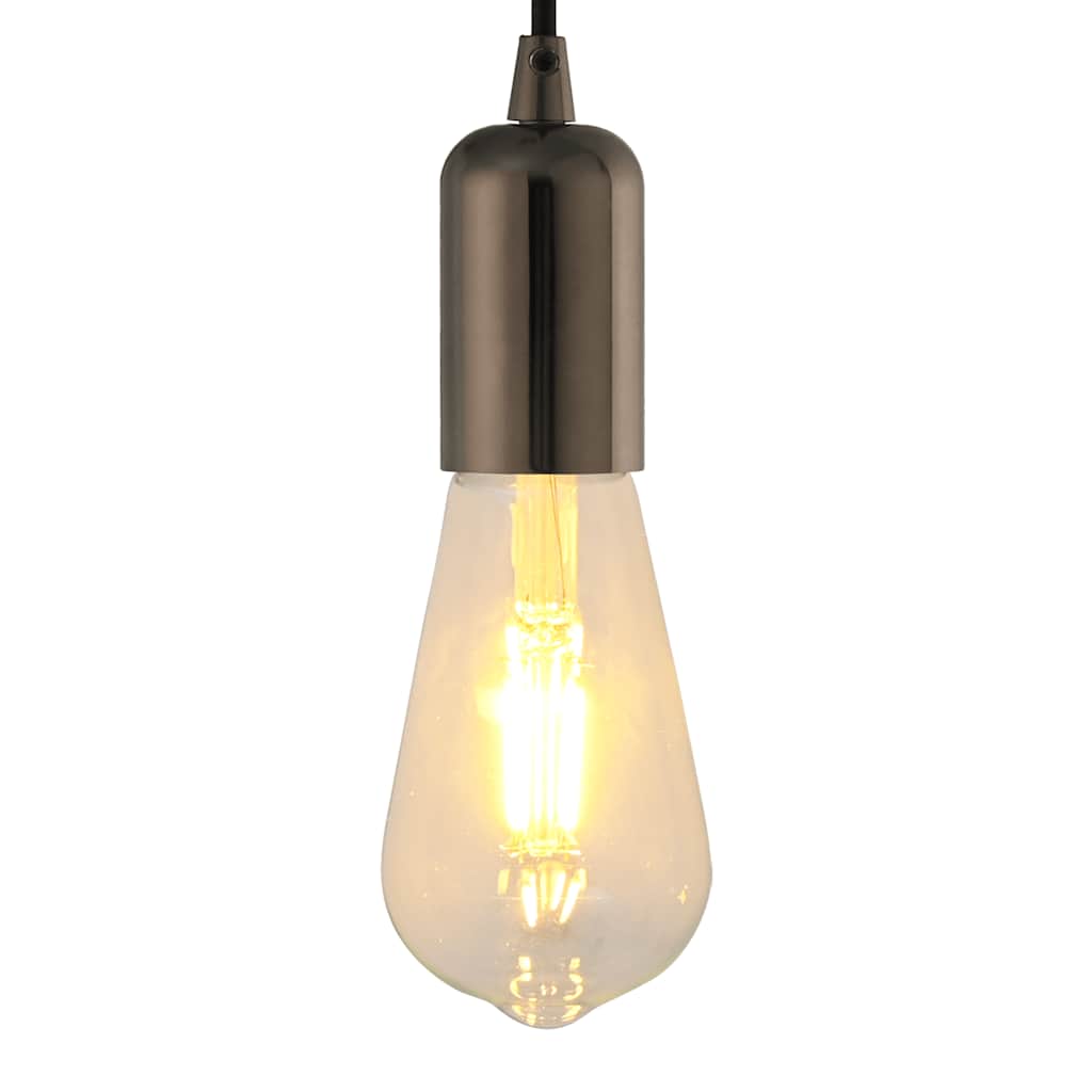Lamphouders 2 st glanzend zwart E27