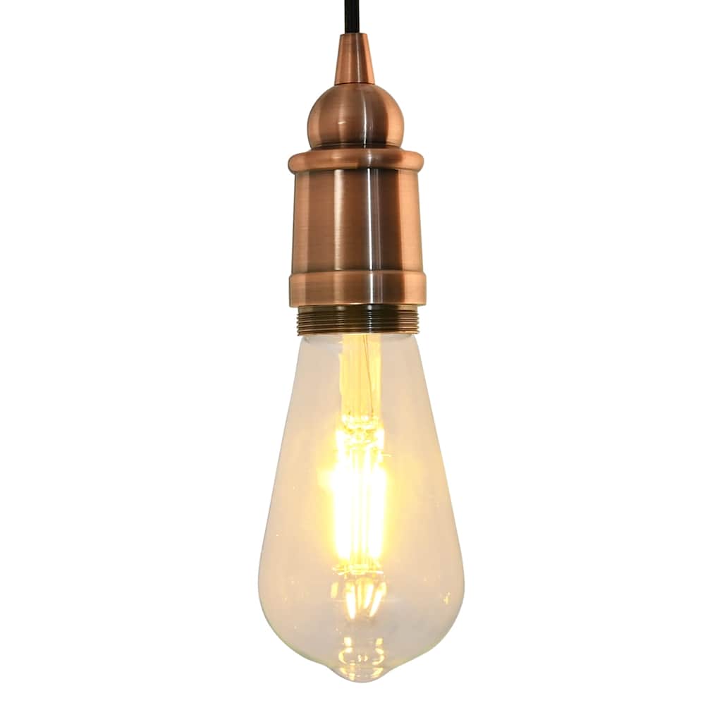 Lamphouders 2 st rood brons E27