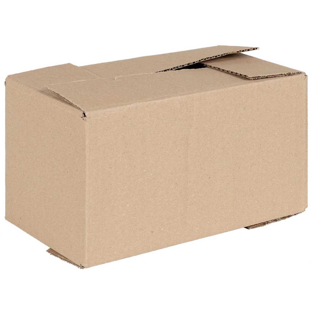 Vouwdoos met opslag 50 pcs Naturel 24 x 13 x 13 cm Karton – afbeelding 1
