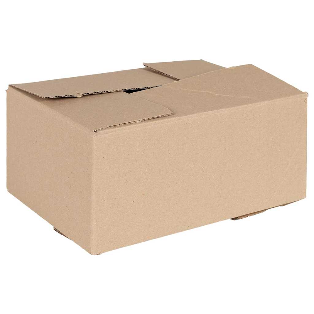 Vouwdoos met opslag 50 pcs Naturel 30 x 21,5 x 14 cm Karton