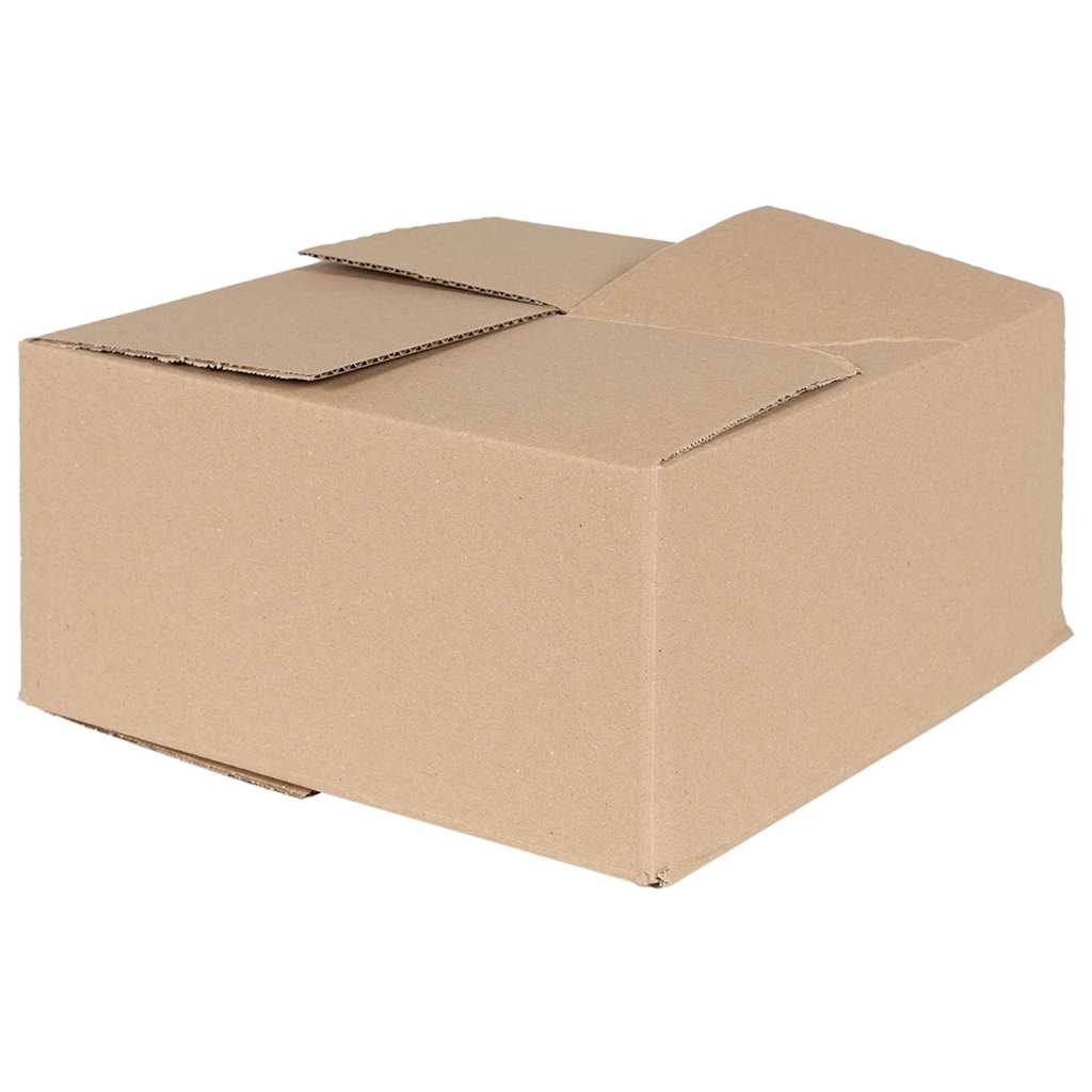 Vouwdoos met opslag 50 pcs Naturel 30 x 30 x 15 cm Karton
