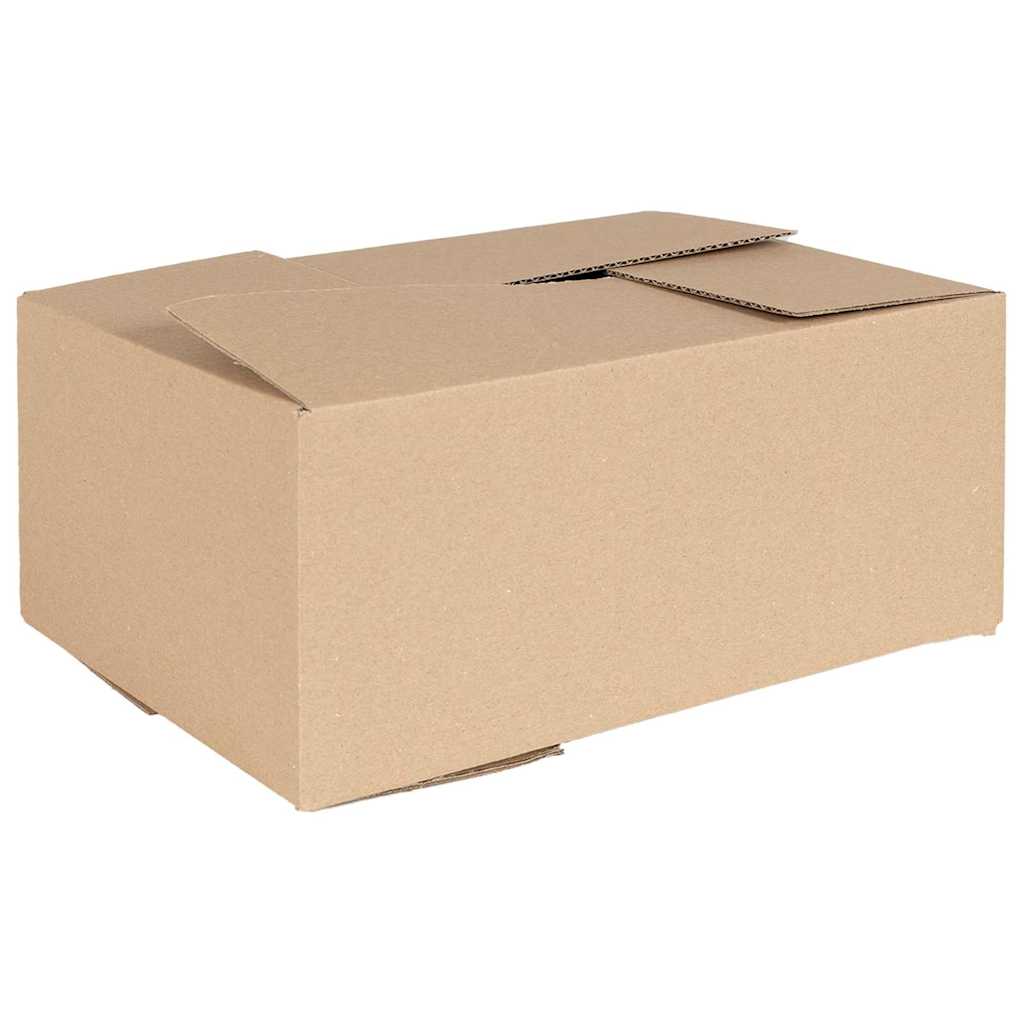 Vouwdoos met opslag 50 pcs Naturel 35 x 24 x 15 cm Karton