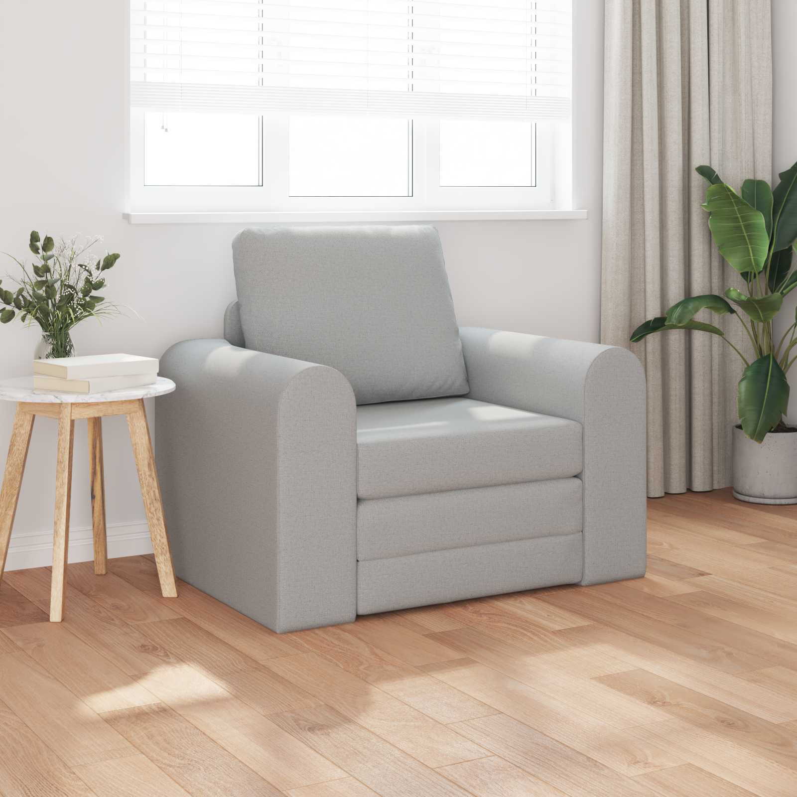 Slaapbank Wolkengrijs 98 x 71 x 83 cm Stof