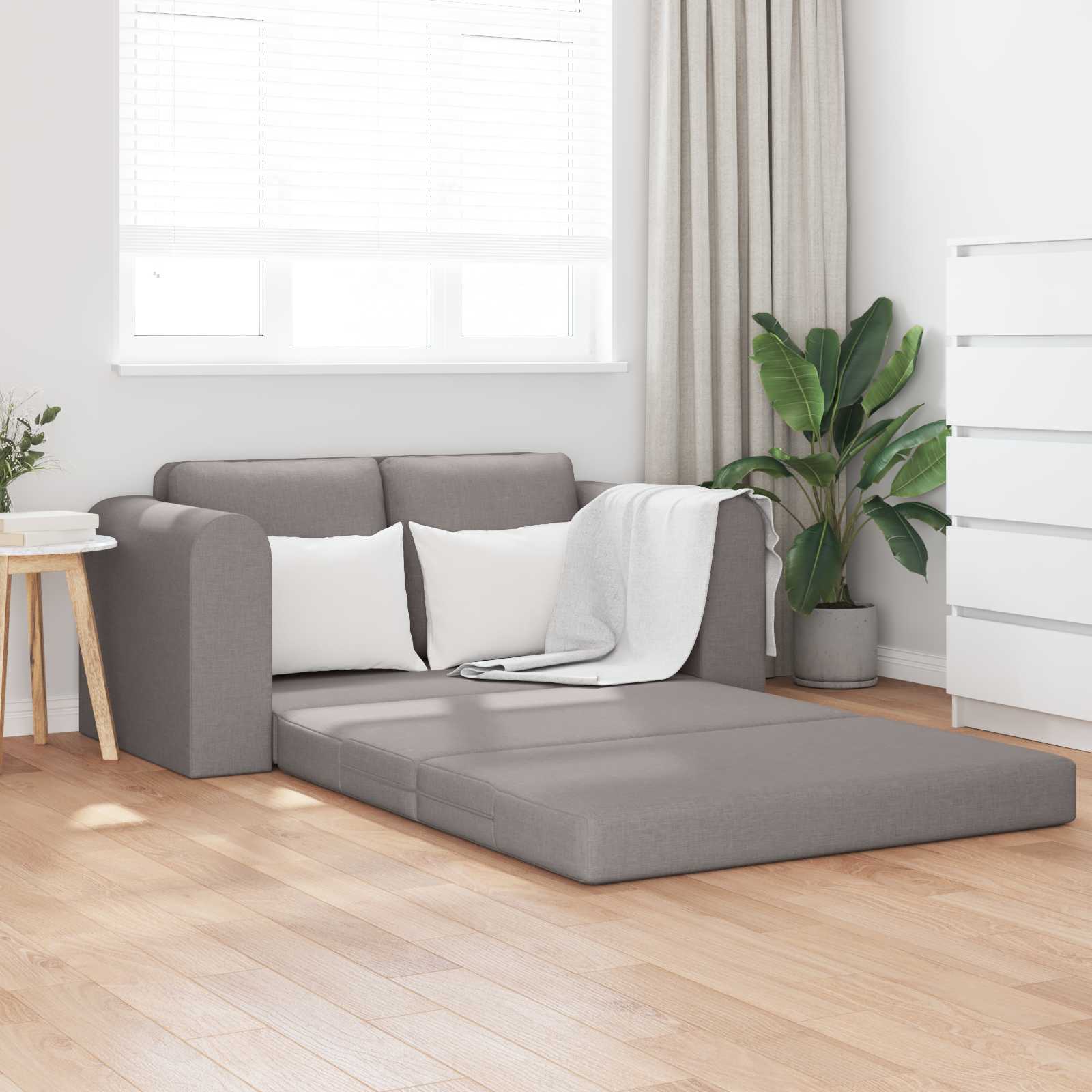 Slaapbank 60cm Taupe Stof