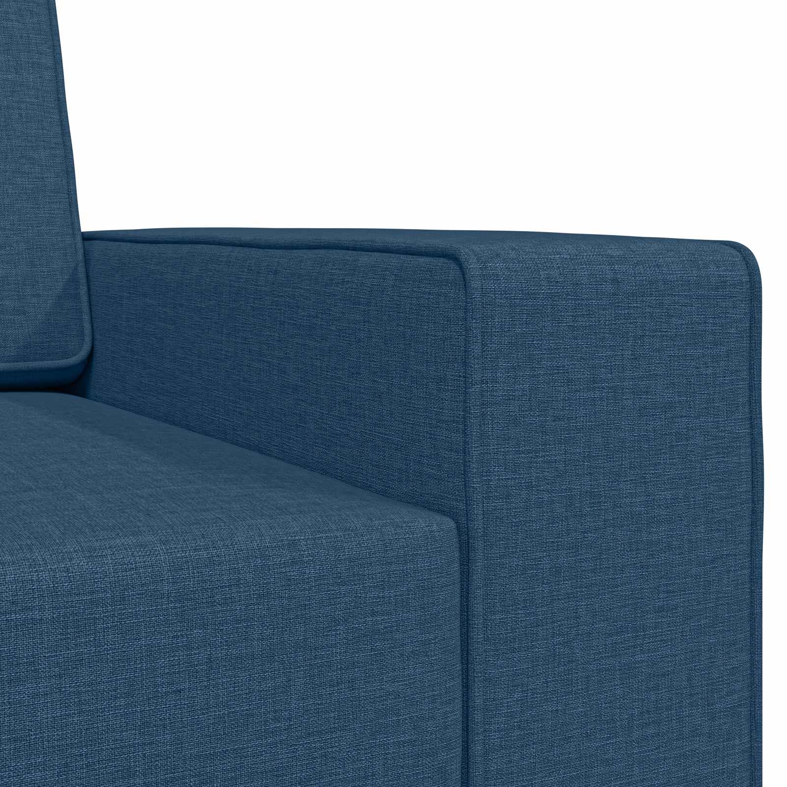Slaapbank Marineblauw 245 x 78 x 77 cm Stof – afbeelding 8