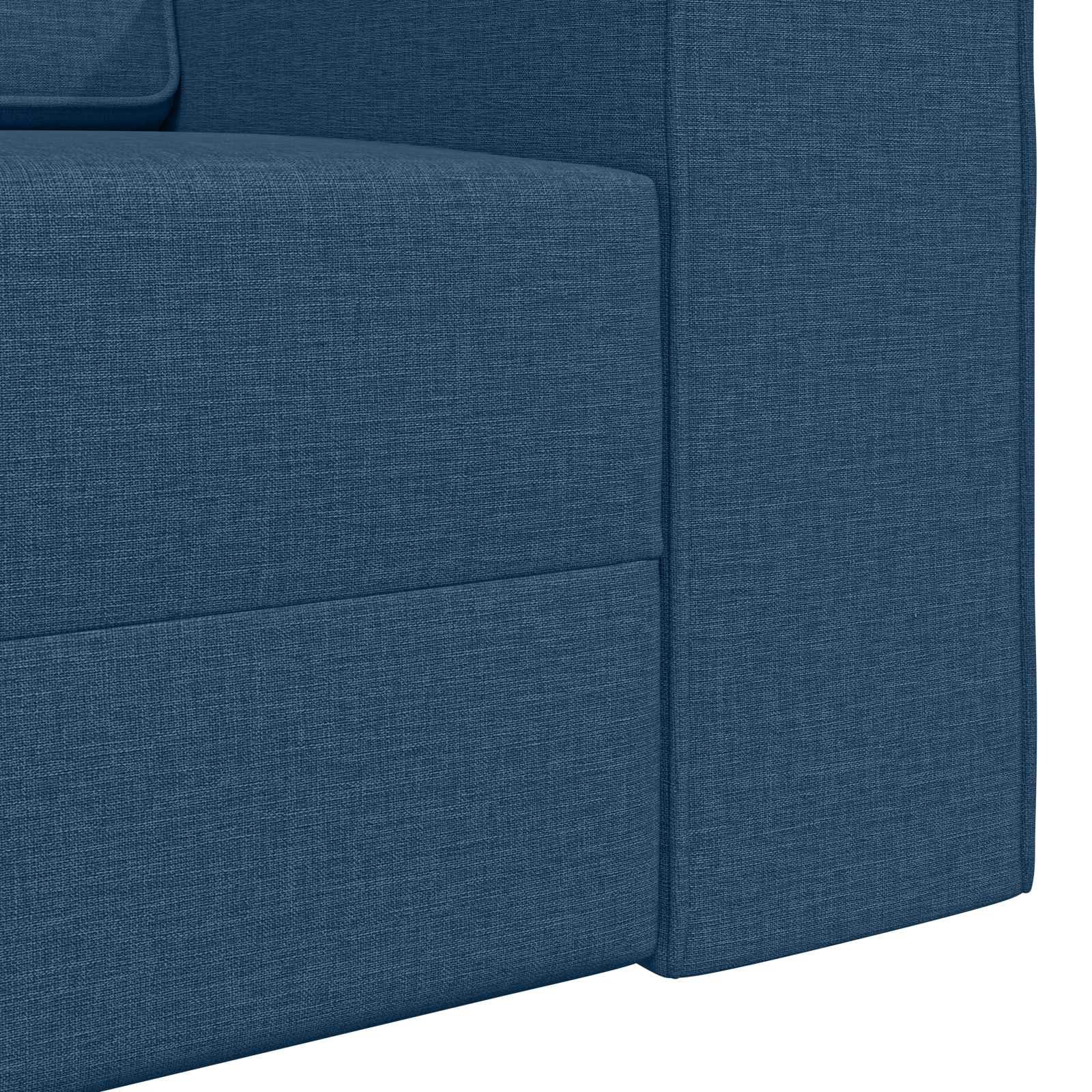 Slaapbank Marineblauw 245 x 78 x 77 cm Stof – afbeelding 9