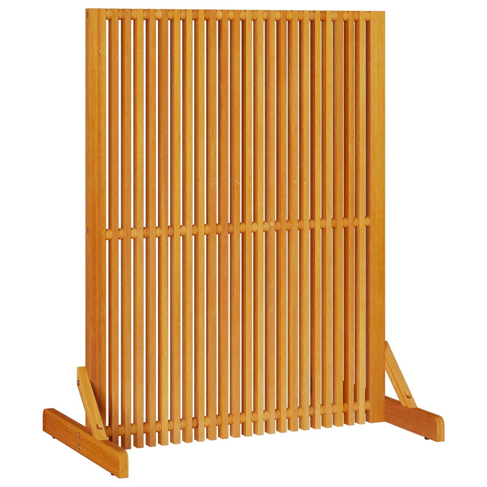 Privacyscherm Bruin 79,5 x 50 x 110 cm Massief Acaciahout