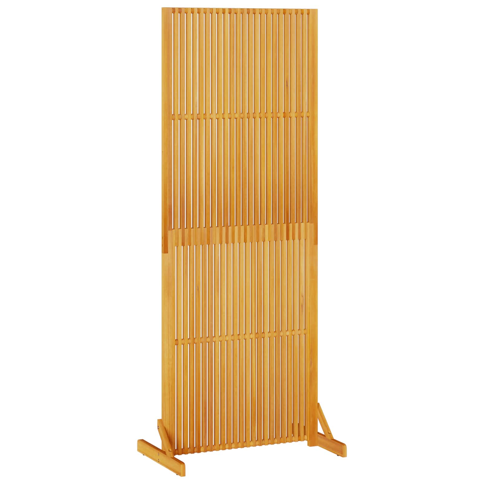 Privacyscherm Bruin 79,5 x 50 x 200 cm Massief Acaciahout