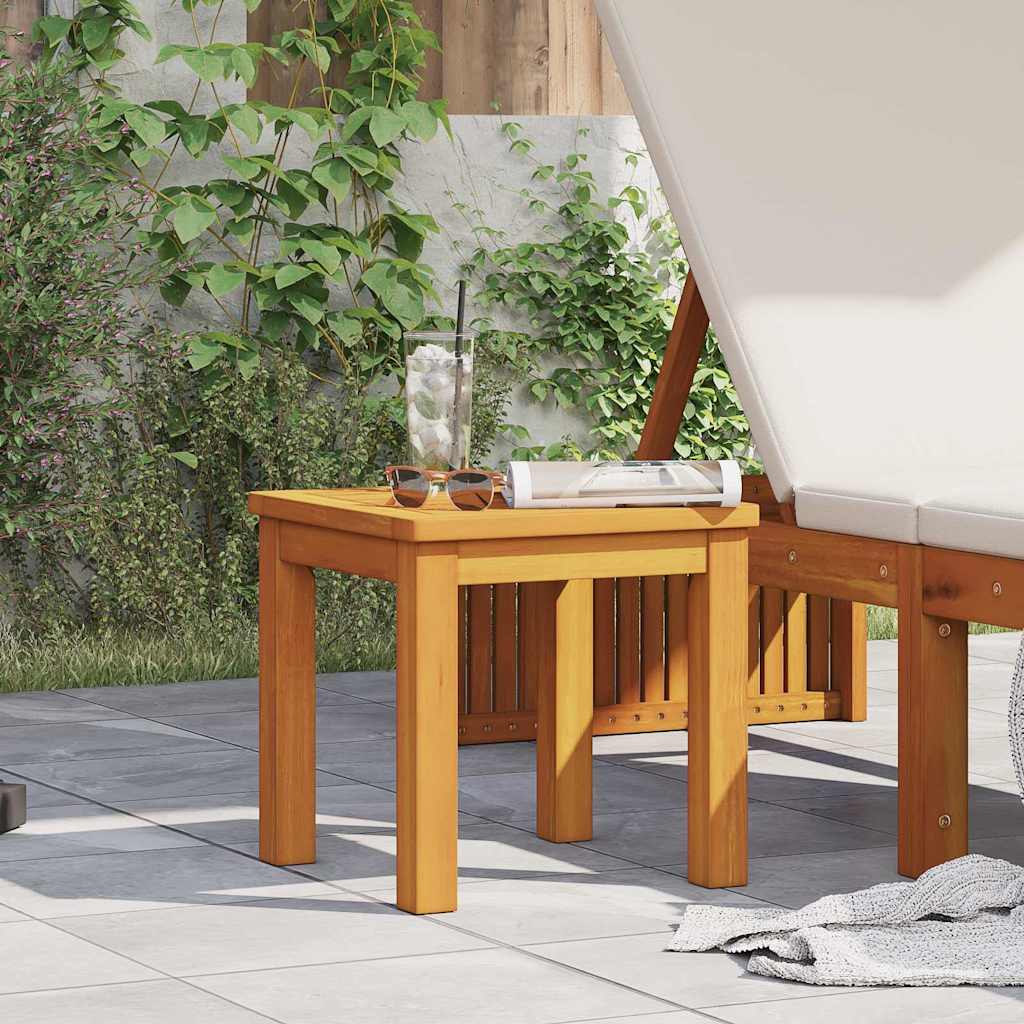 Bijzettafel Olie naturel 35 x 35 x 34 cm Massief Acaciahout