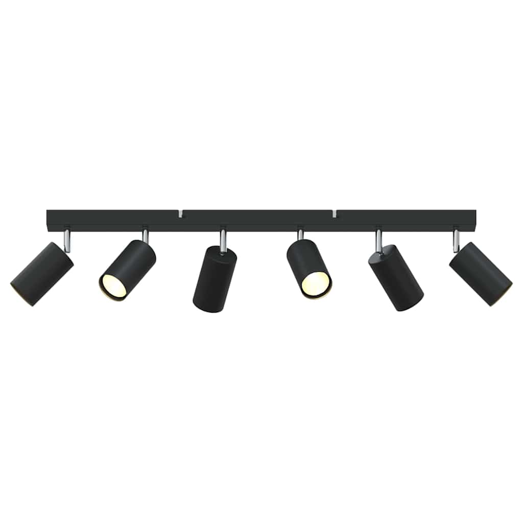 Plafondspot met schijnwerpers Zwart 73 x 6 x 16 cm Metaal – afbeelding 11