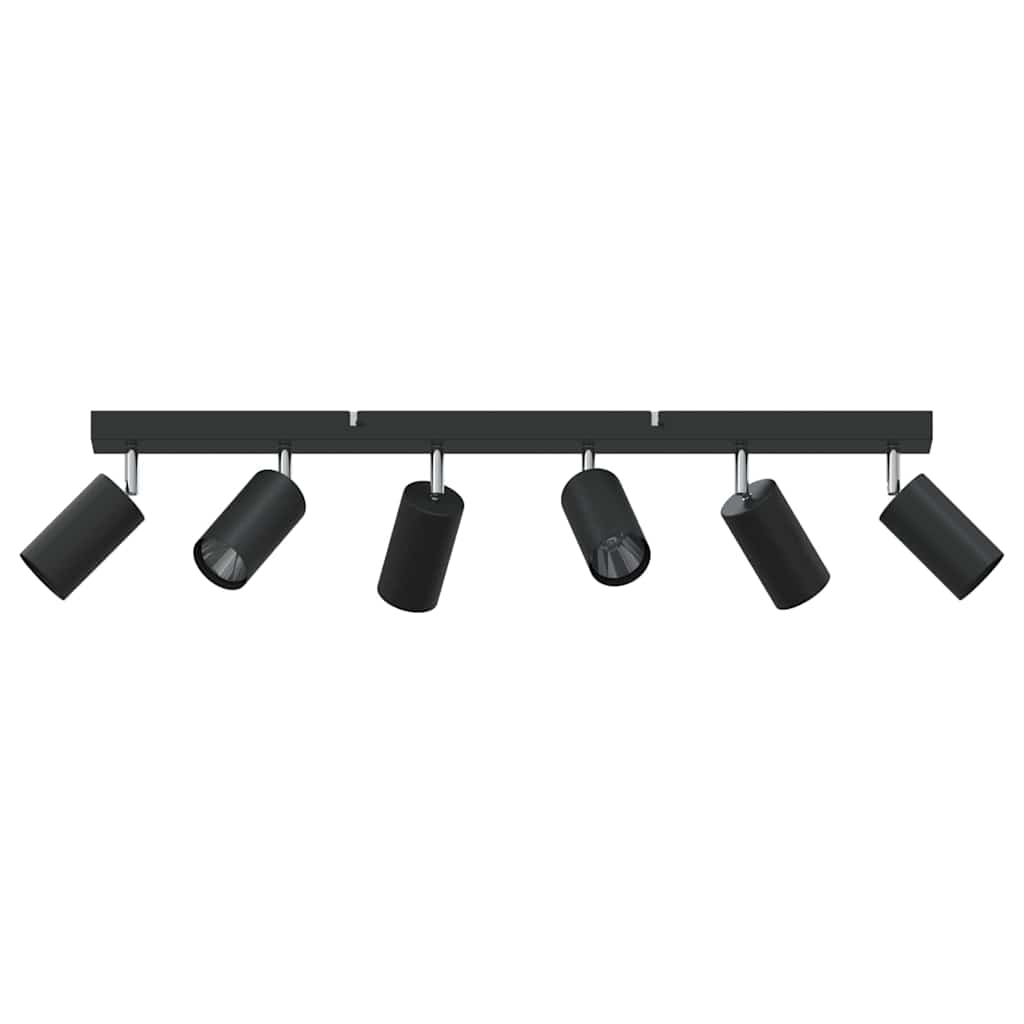 Plafondspot met schijnwerpers Zwart 73 x 6 x 16 cm Metaal – afbeelding 3