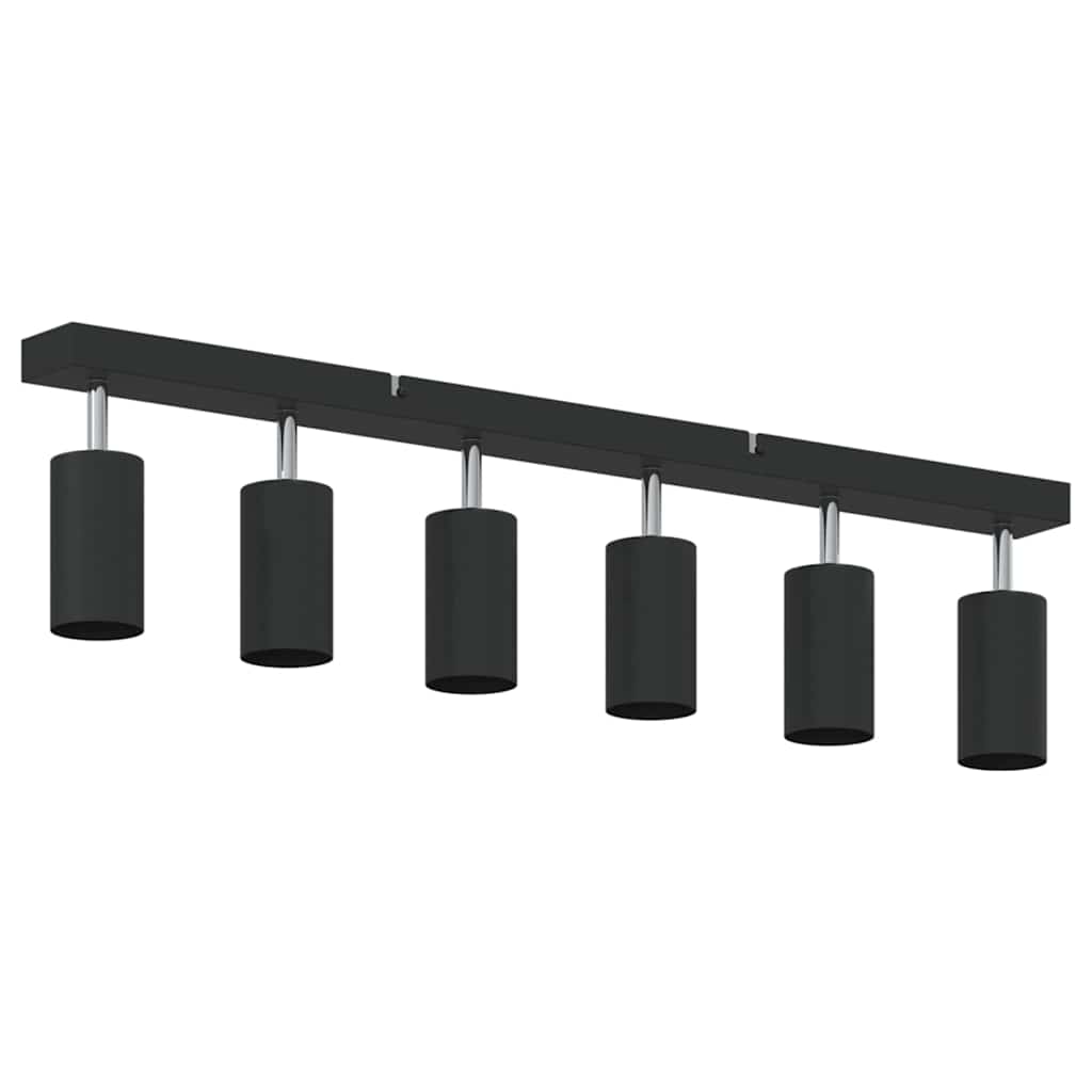 Plafondspot met schijnwerpers Zwart 73 x 6 x 16 cm Metaal – afbeelding 5