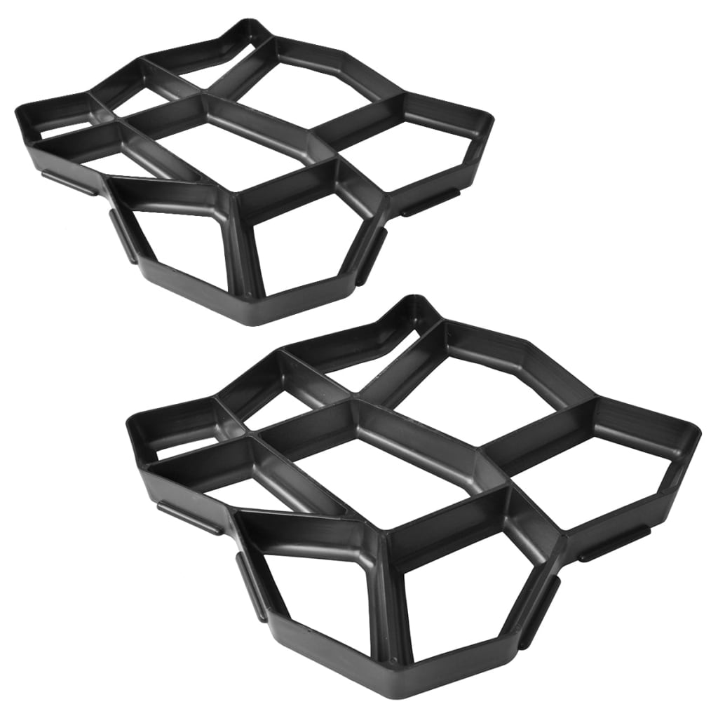 Mal voor tuinpad 42 x 42 x 4 cm set van 2 – afbeelding 1