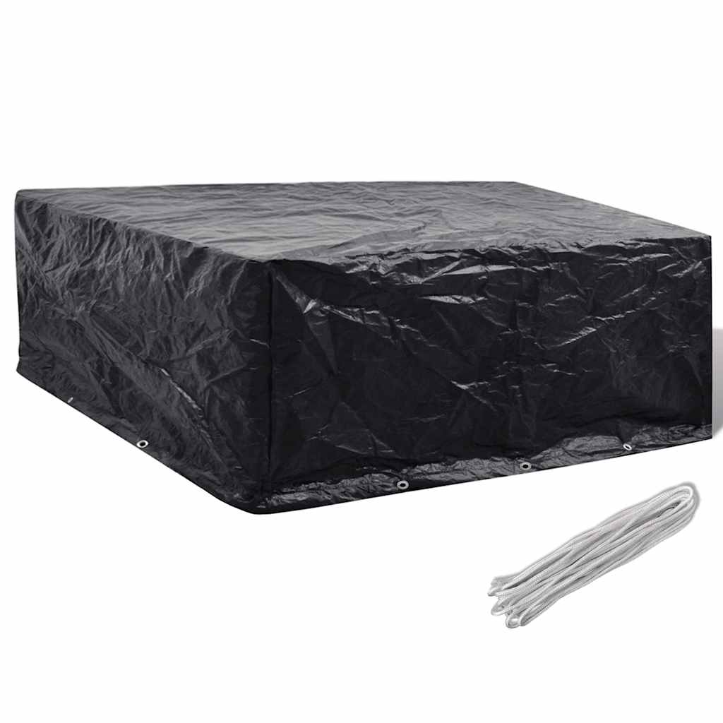 Tuinmeubelhoes met 10 oogjes 260x260x90 cm – afbeelding 1
