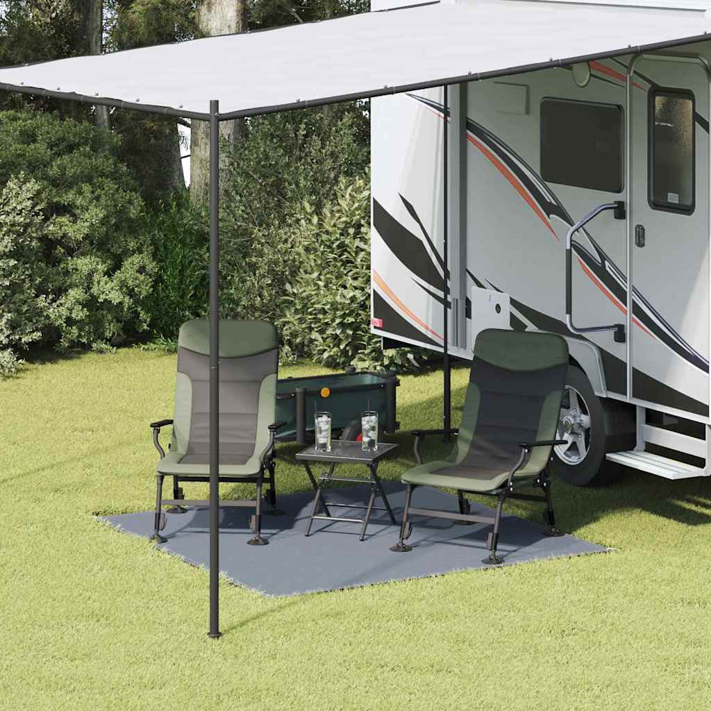Tenttapijt Blauw en Grijs 200 x 200 cm Polyetheen