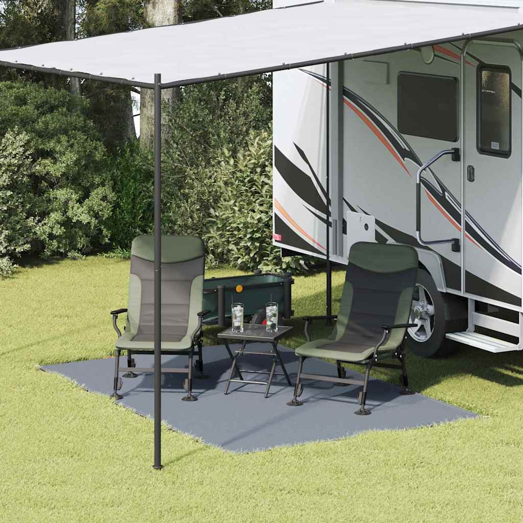 Tenttapijt Blauw en Grijs 300 x 200 cm Polyetheen