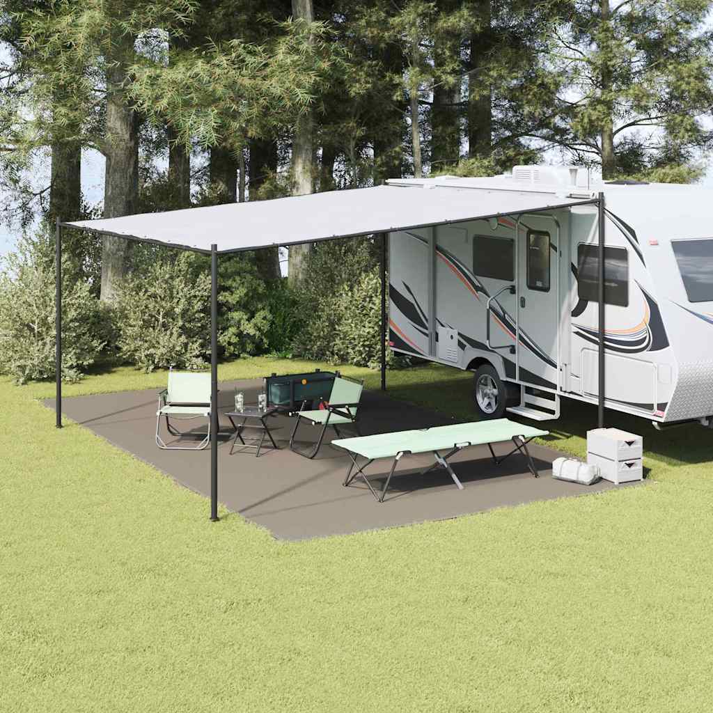 Tenttapijt Lichtgrijs 700 x 400 cm Polyetheen