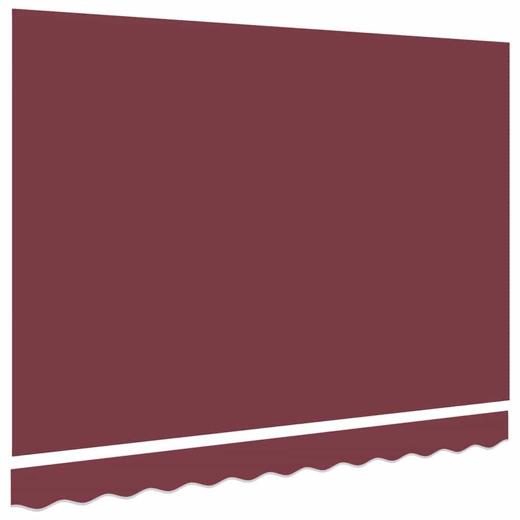 Vervangingsdoek voor zonnescherm Bordeaux Rood 2,5 x 2 m – afbeelding 4