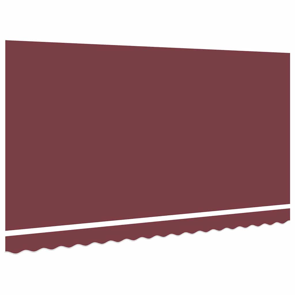 Vervangingsdoek voor zonnescherm Bordeaux Rood 4 x 2 m – afbeelding 4