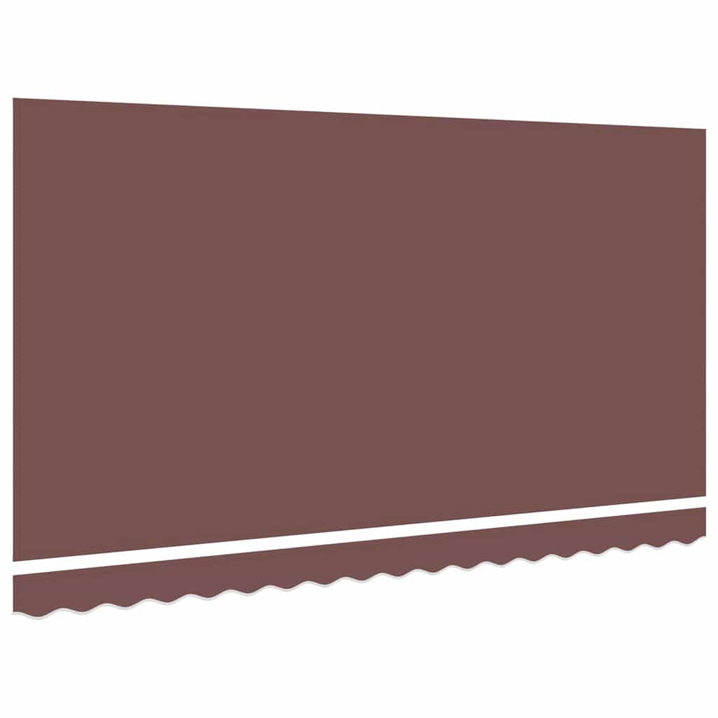 Vervangingsdoek voor zonnescherm Bruin 4 x 2 m Polyester – afbeelding 4