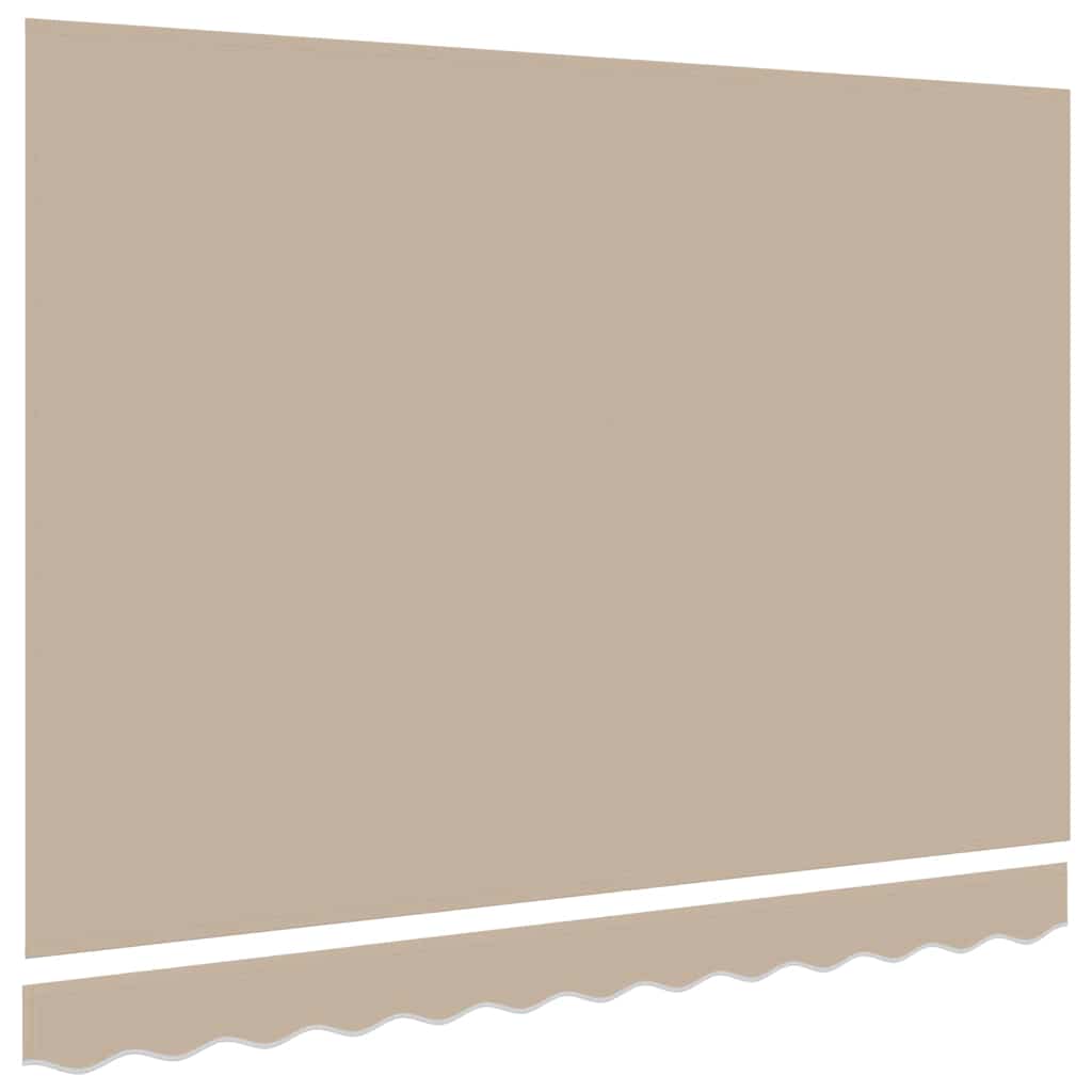 Vervangingsdoek voor zonnescherm Beige 330 x 195 cm Polyester – afbeelding 4