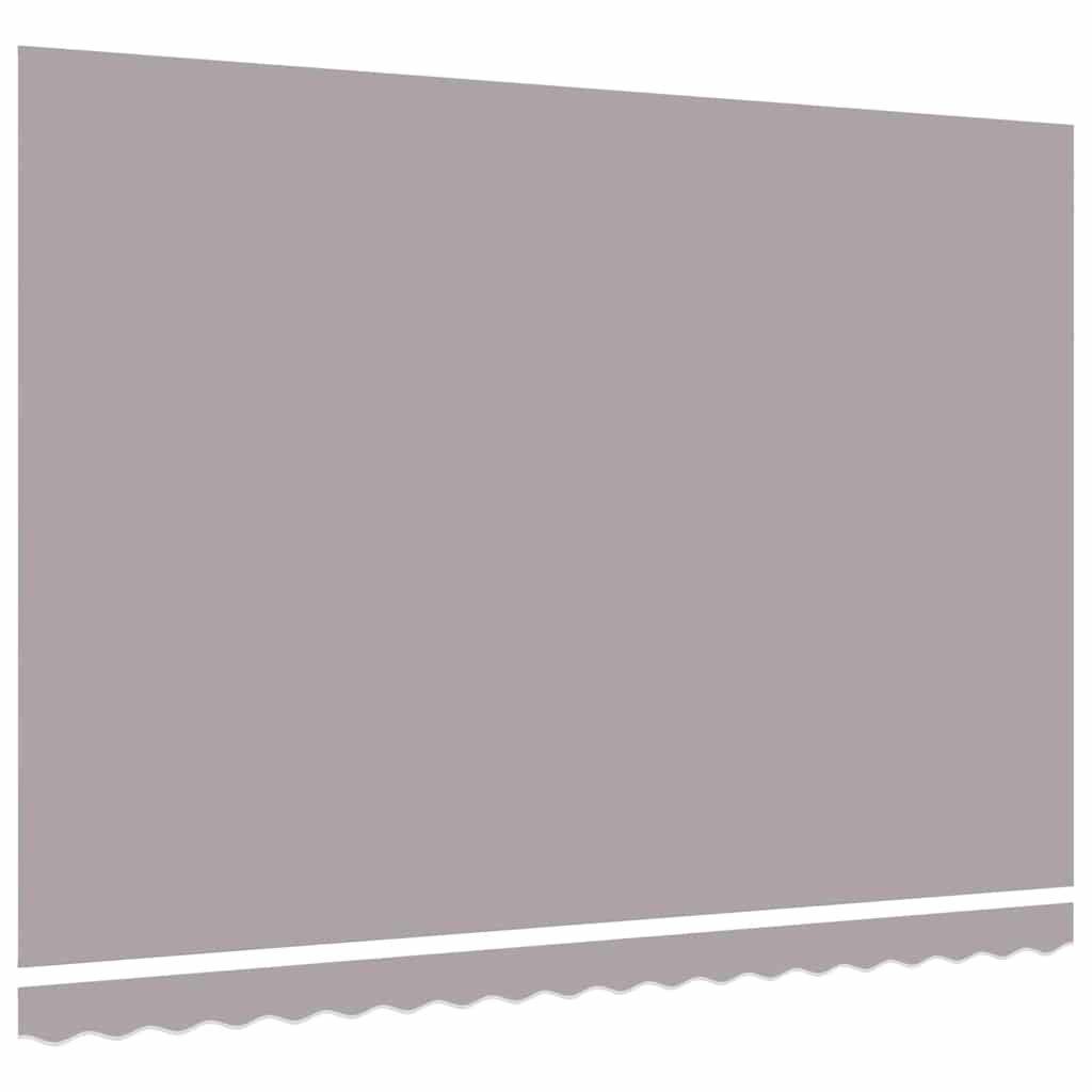 Vervangingsdoek voor zonnescherm Lichtgrijs 4,5 × 3 m Polyester – afbeelding 4