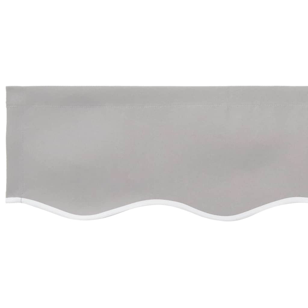 Vervangingsdoek voor zonnescherm Lichtgrijs 4,5 × 3 m Polyester – afbeelding 6