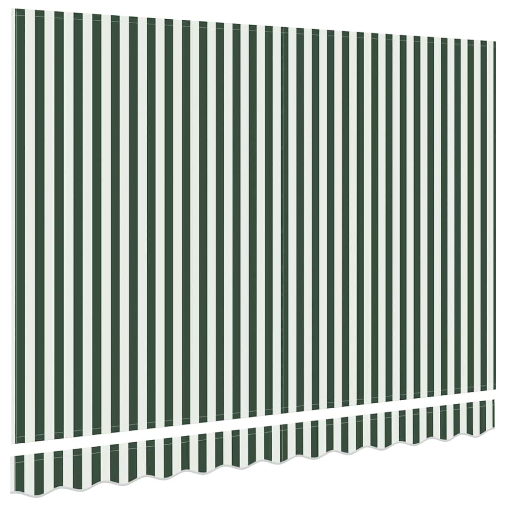 Vervangingsdoek voor zonnescherm Groen en Wit 2,5 x 2 m – afbeelding 4