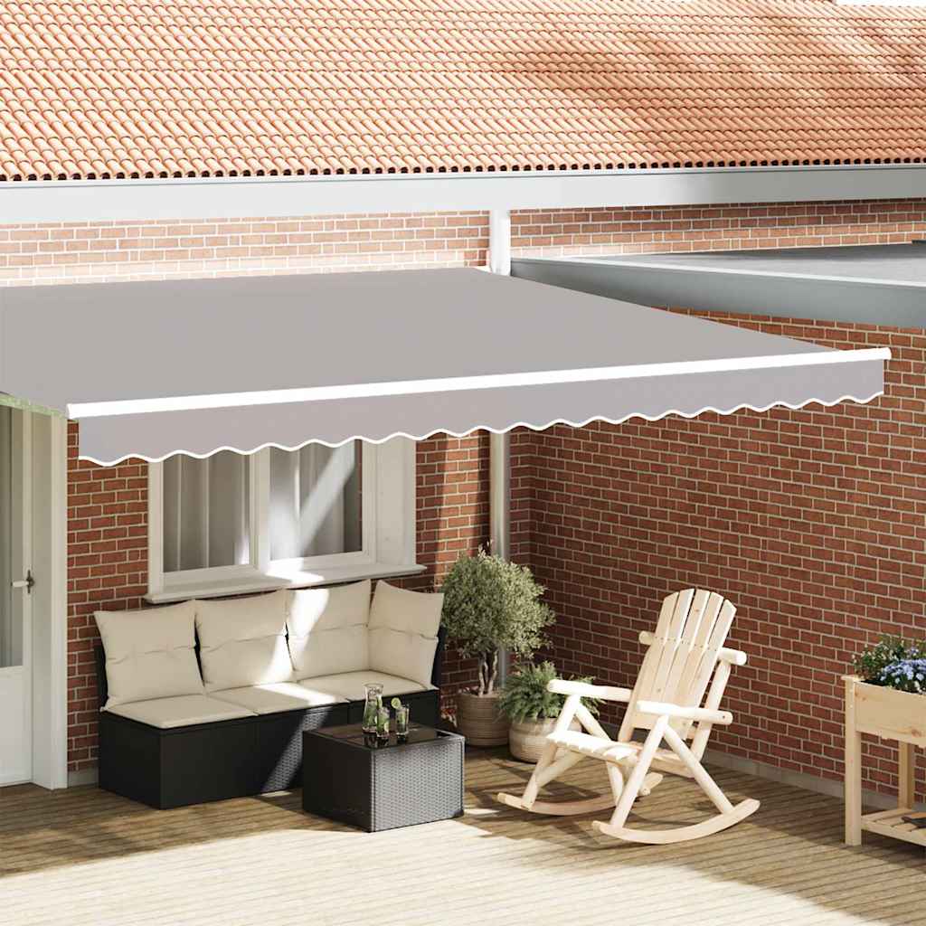 Markies Valance Lichtgrijs 430 x 20 cm Canvas