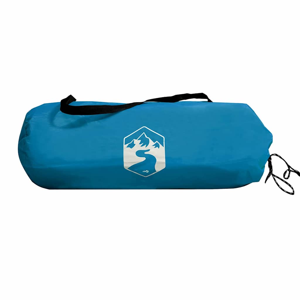 Caravan Tent 3-Persoon met dak Blauw 330 x 252 x 245 cm – afbeelding 10