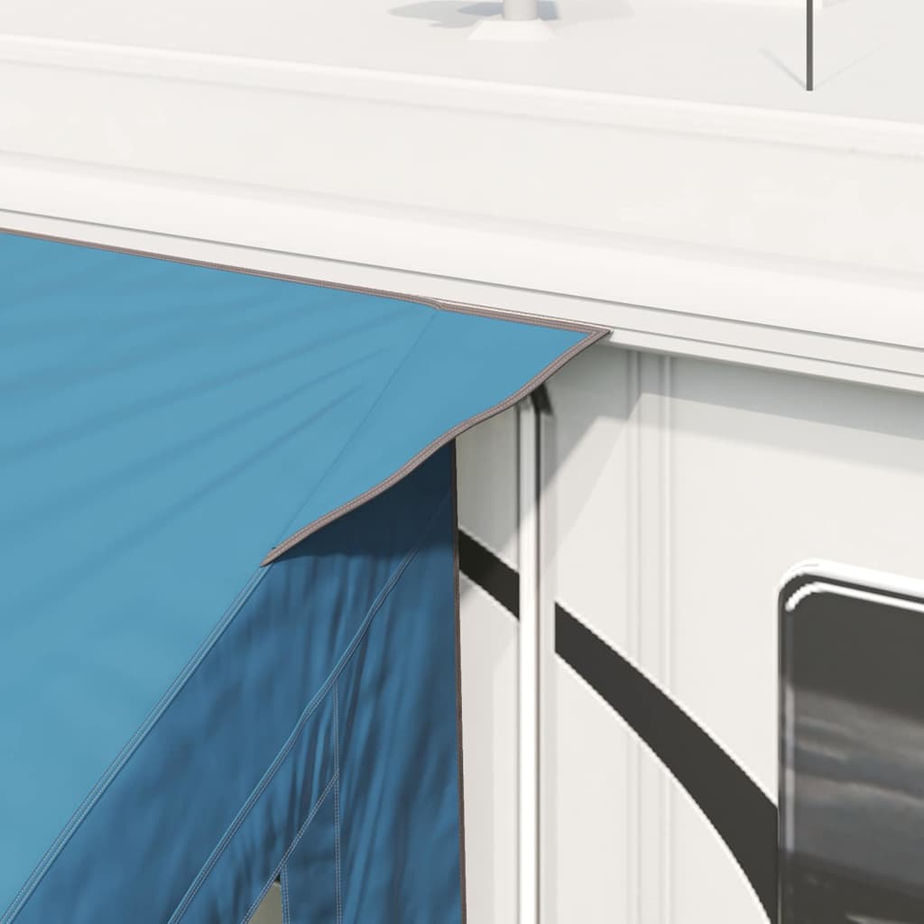 Caravan Tent 3-Persoon met dak Blauw 330 x 252 x 245 cm – afbeelding 4