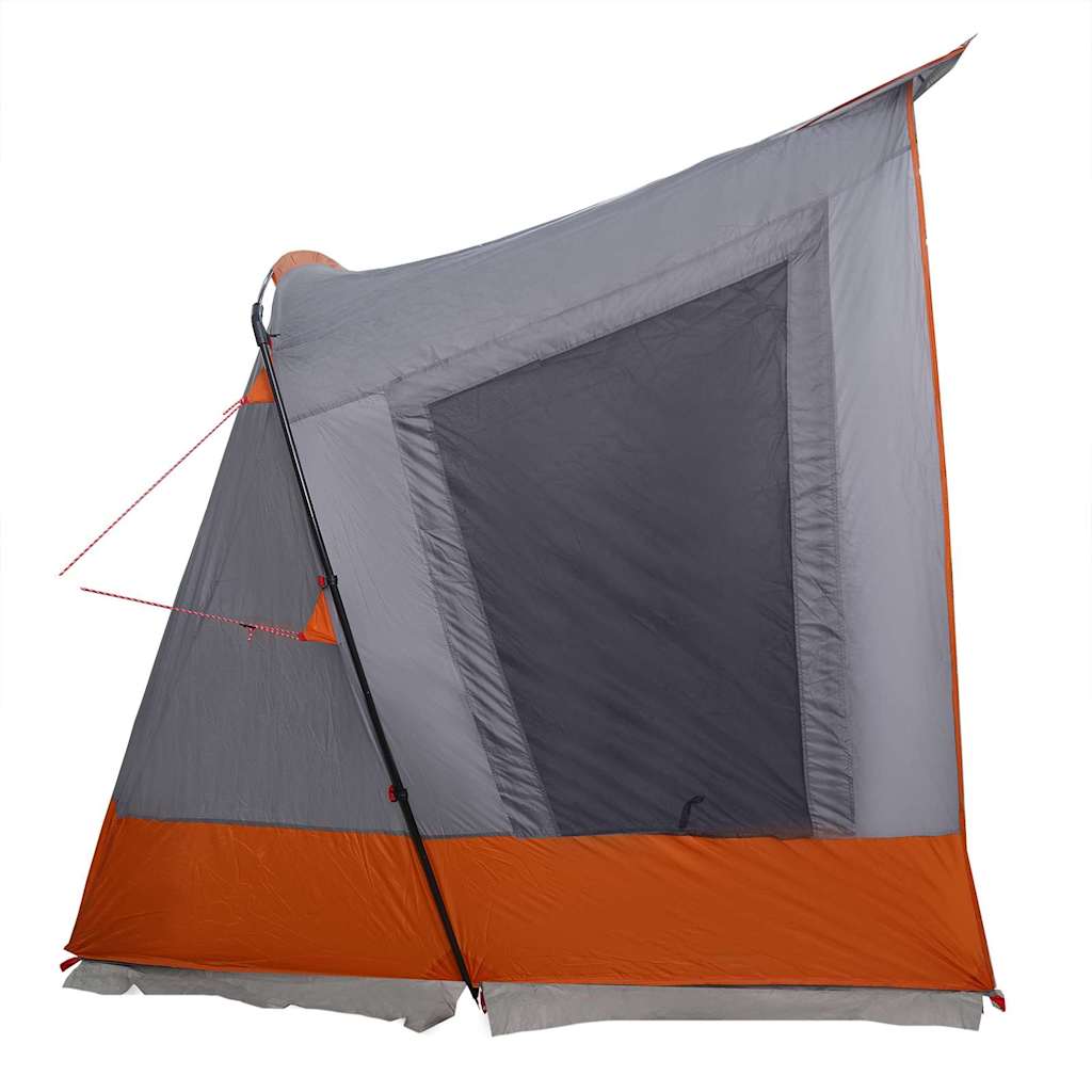 Caravan Tent 5-Person Grijs en Oranje 410 x 275 x 245 cm – afbeelding 6