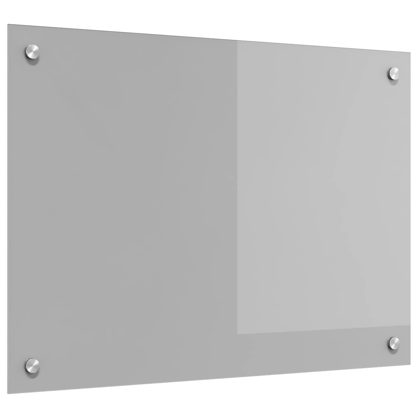 Keukenachterwand Lichtgrijs 70 x 50 cm gehard glas