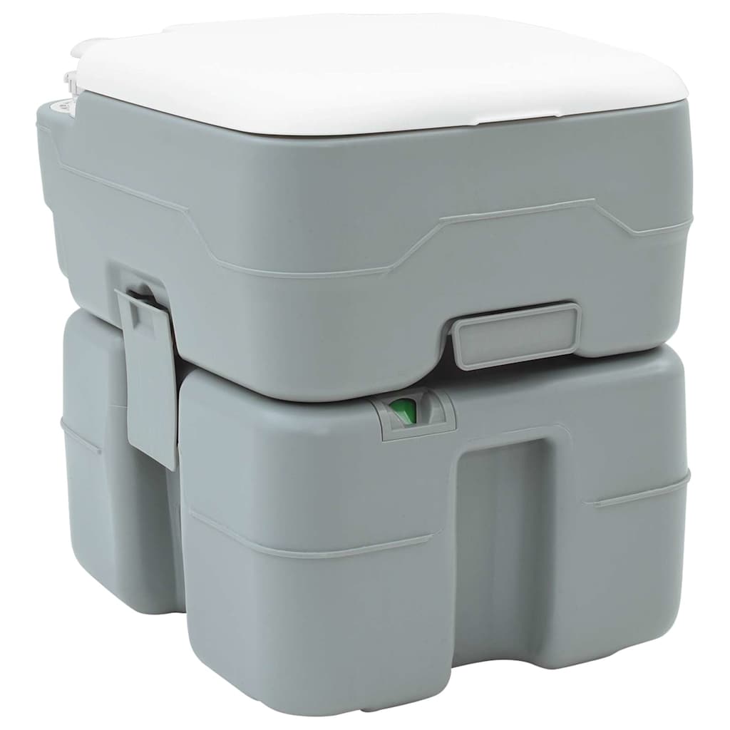 Camping Toilet Grijs 41,5 x 36,5 x 42 cm