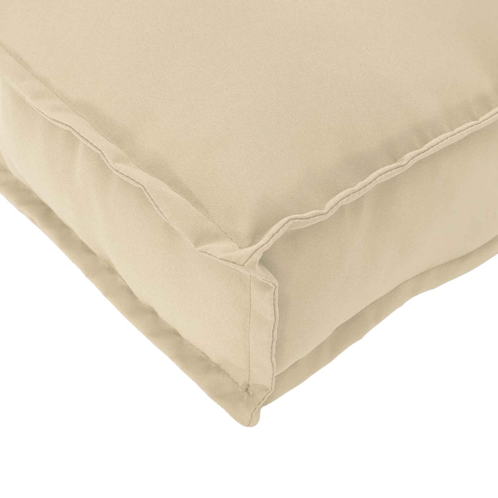 Kussen Beige 60 x 40 x 12 cm Oxford Stof – afbeelding 5