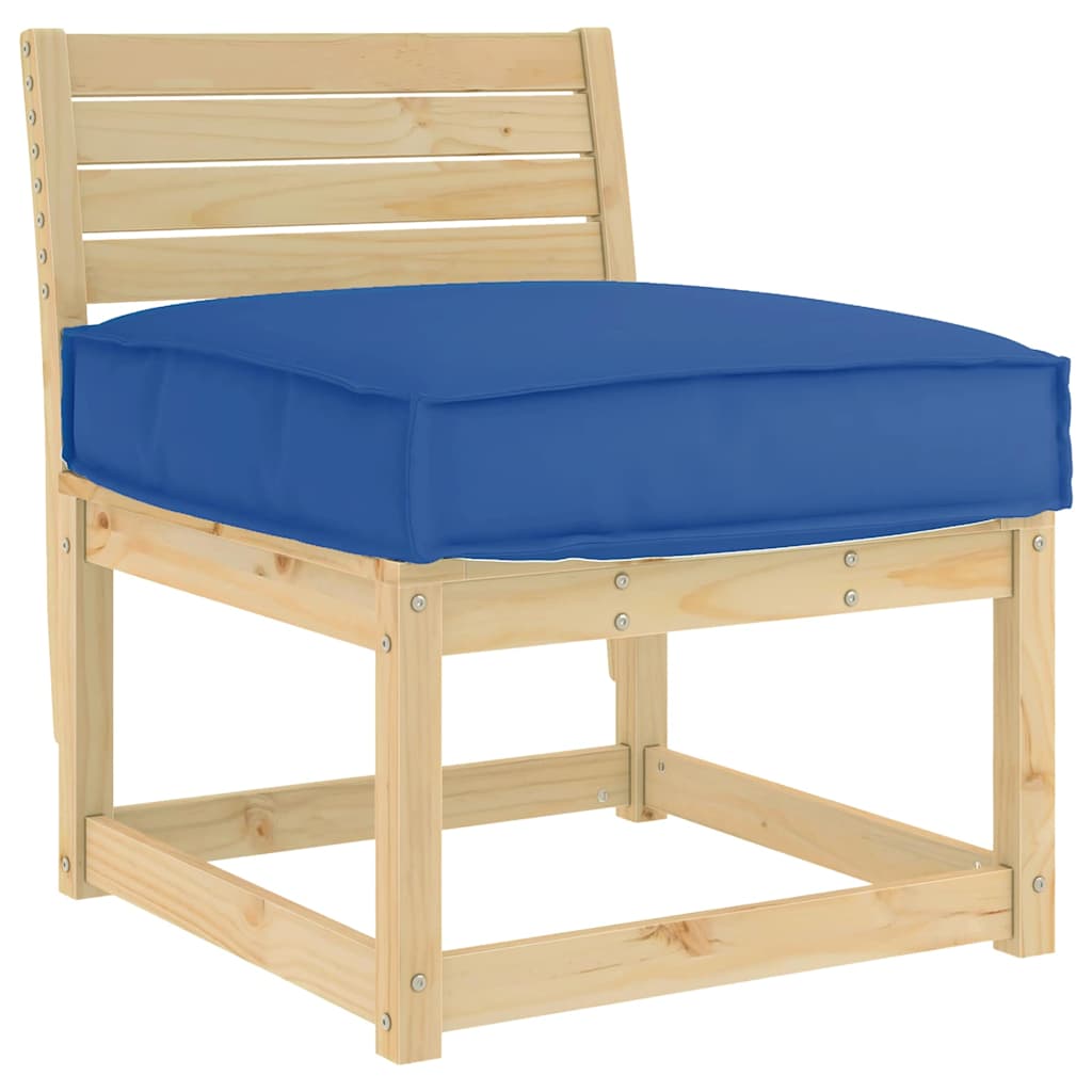 Kussen Koninklijk Blauw 60 x 60 x 12 cm Oxford Stof – afbeelding 3