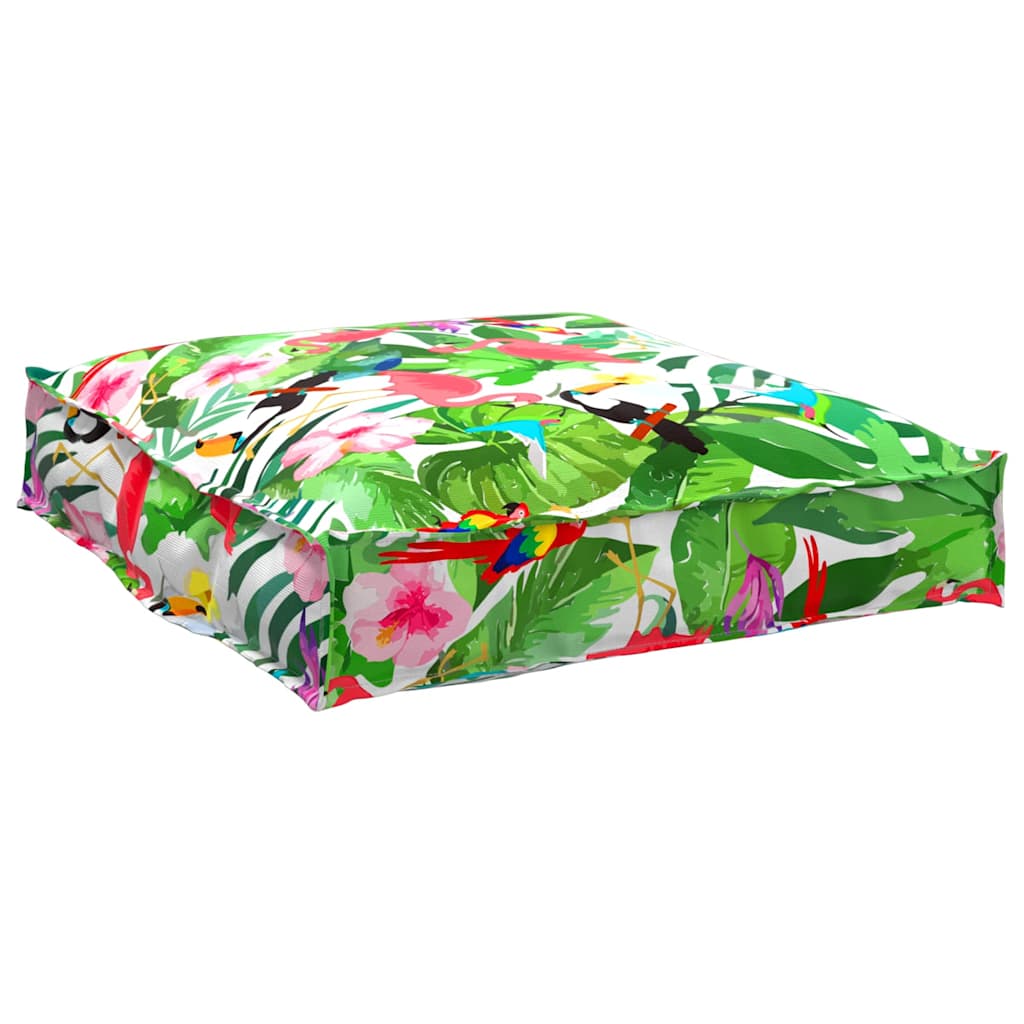 Kussen Bloemen Multikleur 70 x 70 x 12 cm Oxford Stof