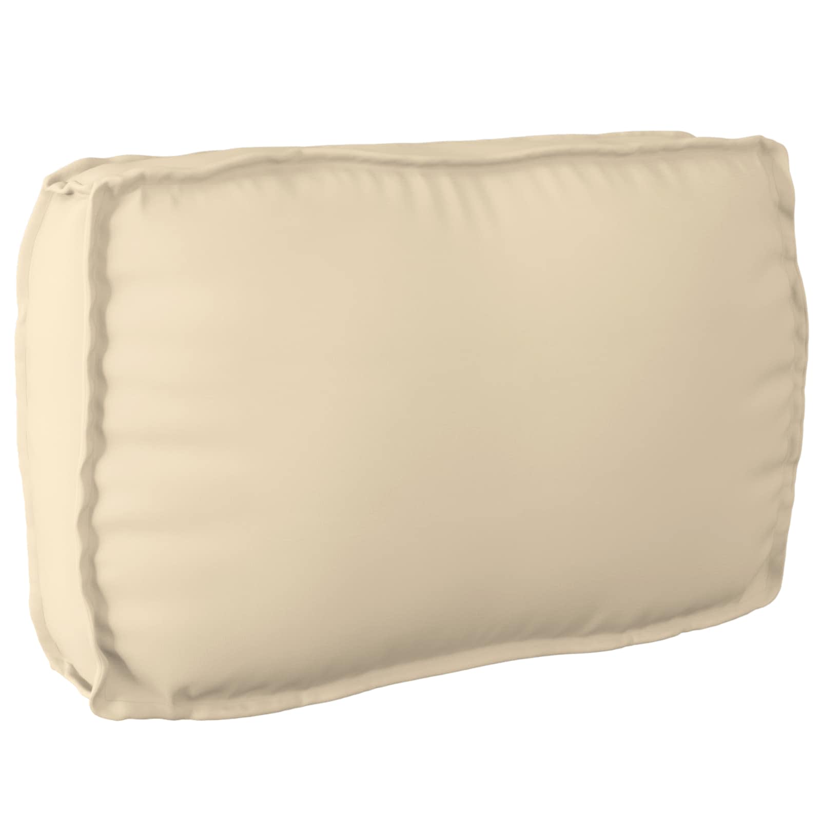 Kussen Beige 70 x 40 x 12 cm Oxford Stof