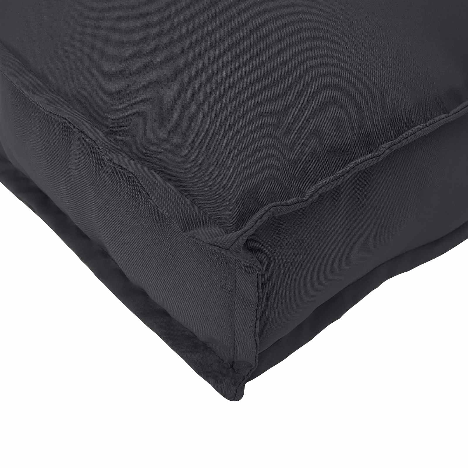 Kussen Zwart 120 x 40 x 12 cm Oxford Stof – afbeelding 5