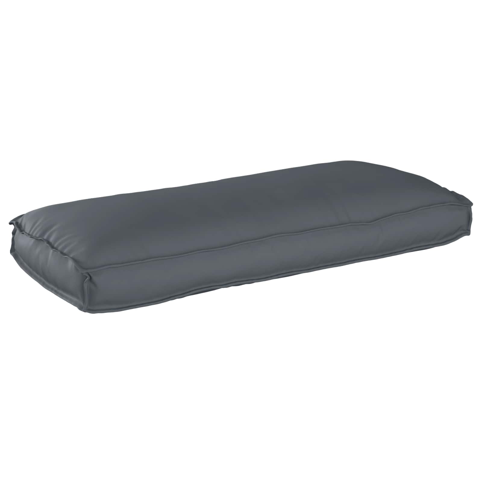 Kussen Antraciet 120 x 50 x 12 cm Oxford Stof – afbeelding 2