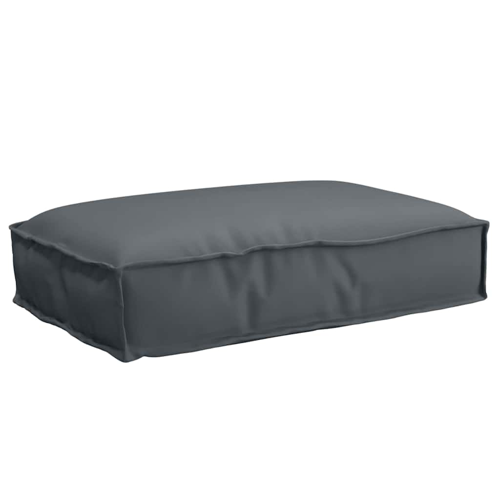 Kussen Antraciet 60 x 40 x 8 cm Oxford Stof