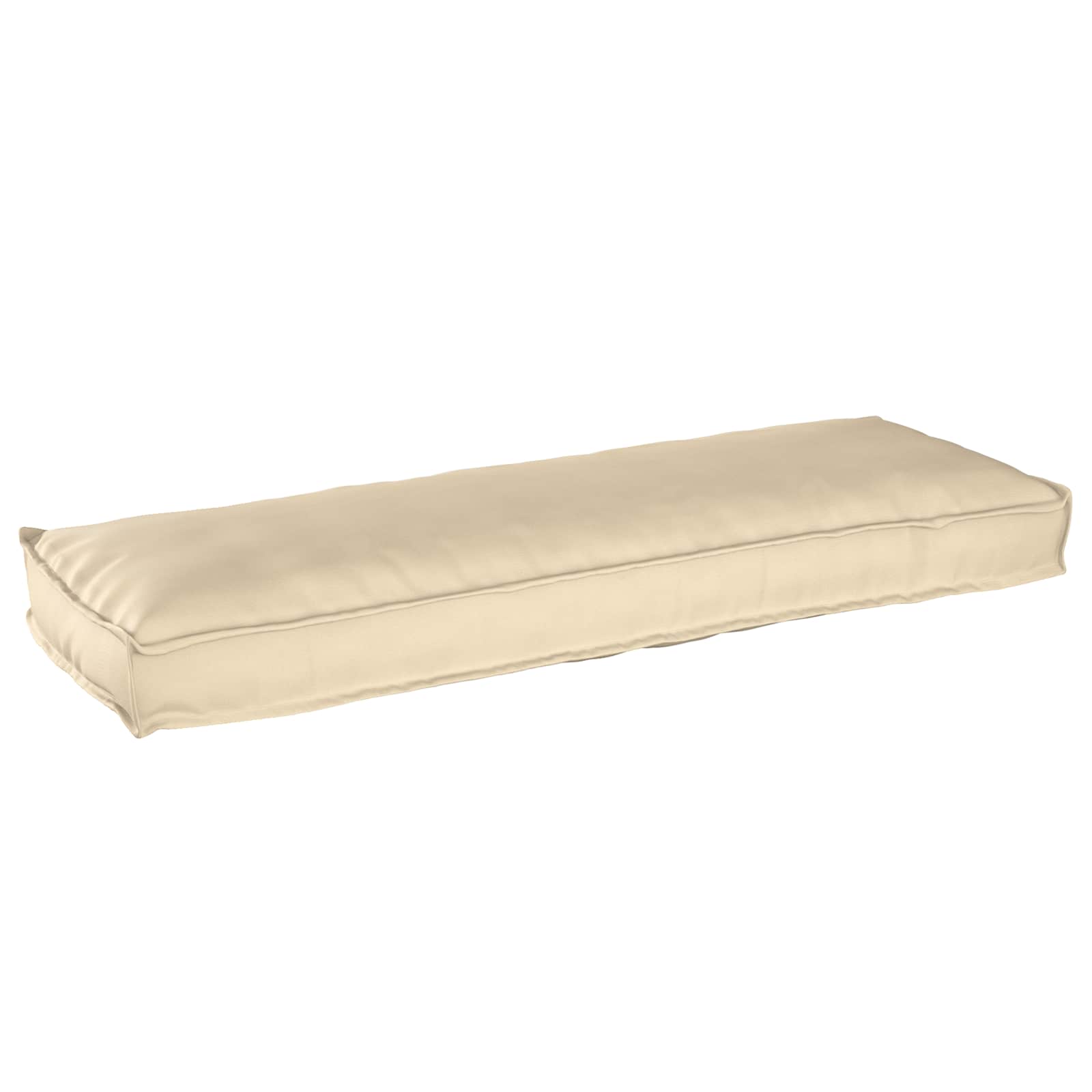 Kussen Beige 120 x 40 x 8 cm Oxford Stof
