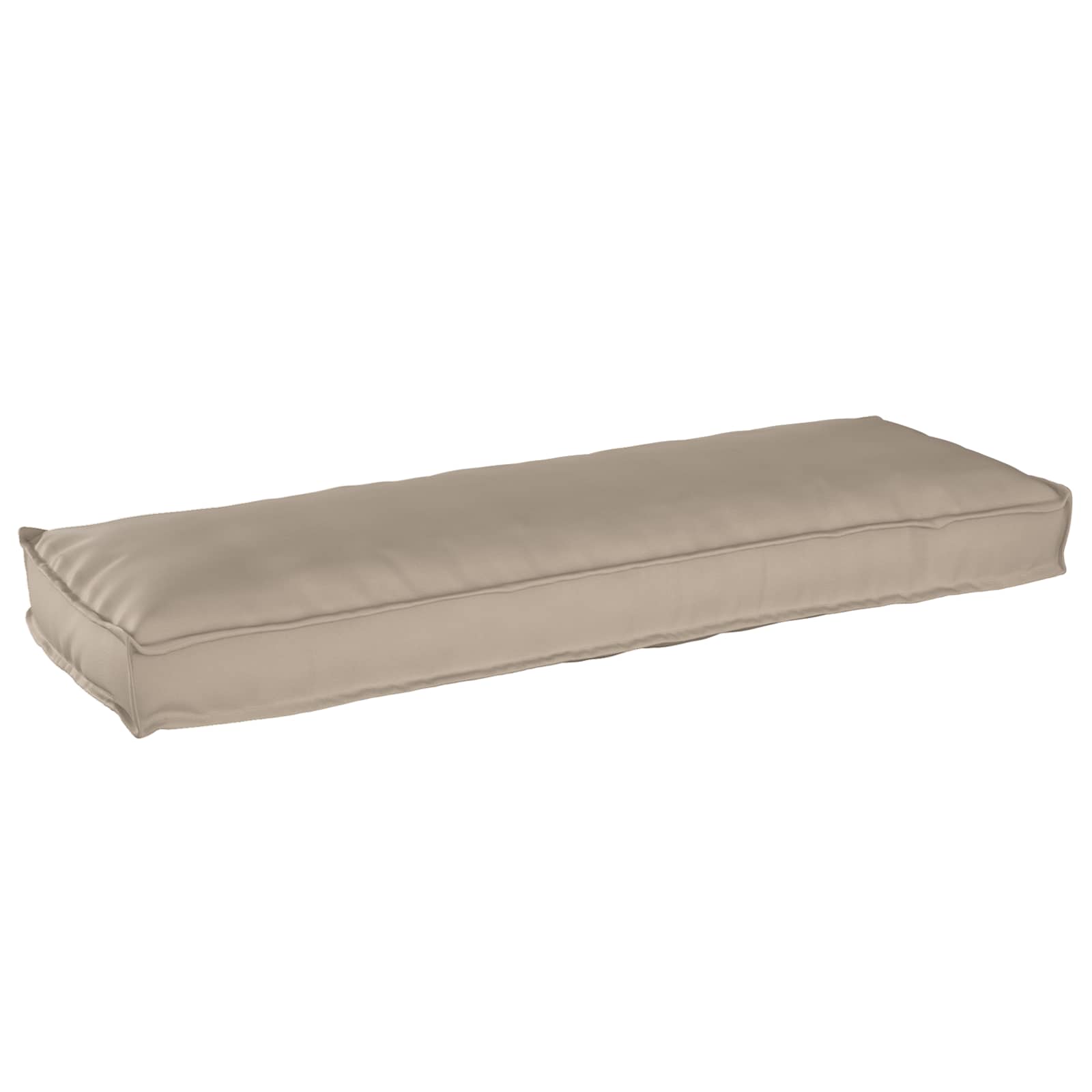 Kussen Taupe 120 x 40 x 8 cm Oxford Stof